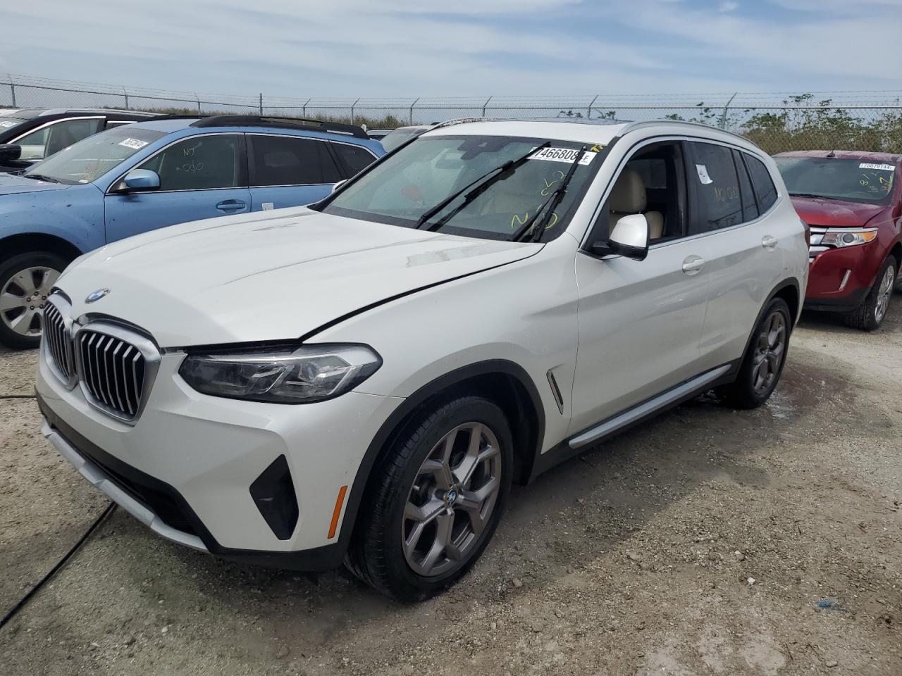 Lot #2970046618 2022 BMW X3 SDRIVE3