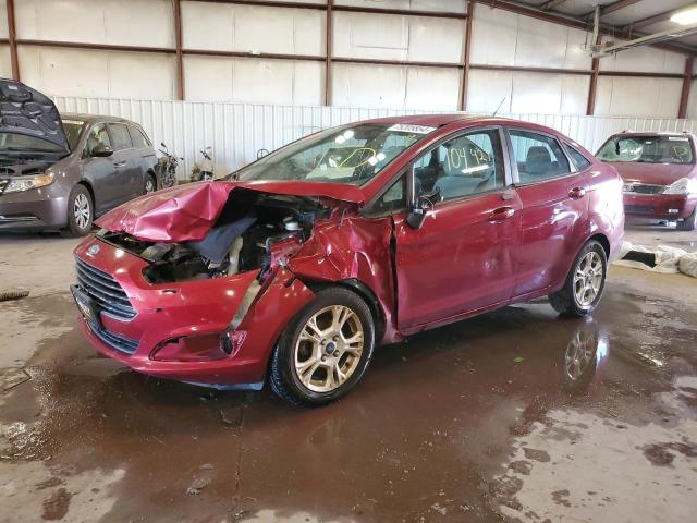 FORD FIESTA SE 2014 burgundy  gas 3FADP4BJ5EM171041 photo #1