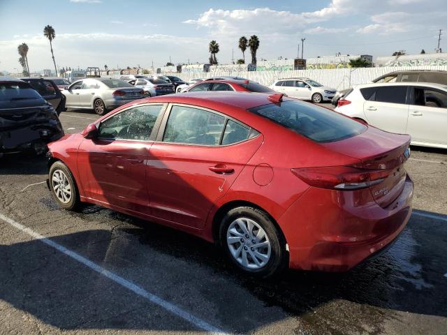 HYUNDAI ELANTRA SE 2017 red  gas KMHD74LF0HU421866 photo #3