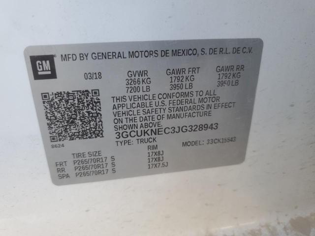 3GCUKNEC3JG328943 2018 CHEVROLET ALL Models