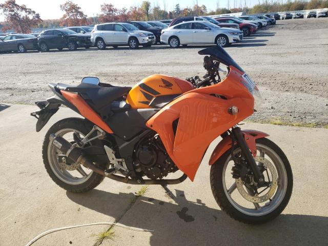 HONDA CBR250 R 2012 orange  gas MLHMC4104C5208448 photo #1