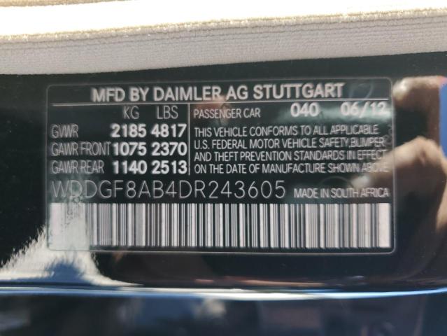 VIN WDDGF8AB4DR243605 2013 Mercedes-Benz C-Class, 3... no.13