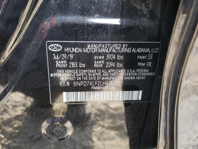 2020 HYUNDAI ELANTRA SE - 5NPD74LF2LH515772
