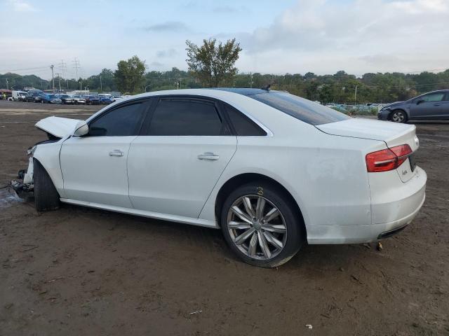 AUDI A8 L QUATT 2017 white  gas WAU44AFDXHN006499 photo #3