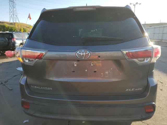 VIN 5TDJKRFH0GS500635 2016 Toyota Highlander, Xle no.6