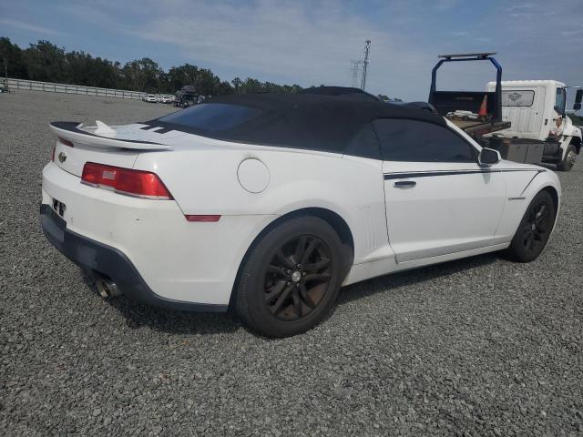 CHEVROLET CAMARO LT 2015 white  gas 2G1FD3D36F9148780 photo #4