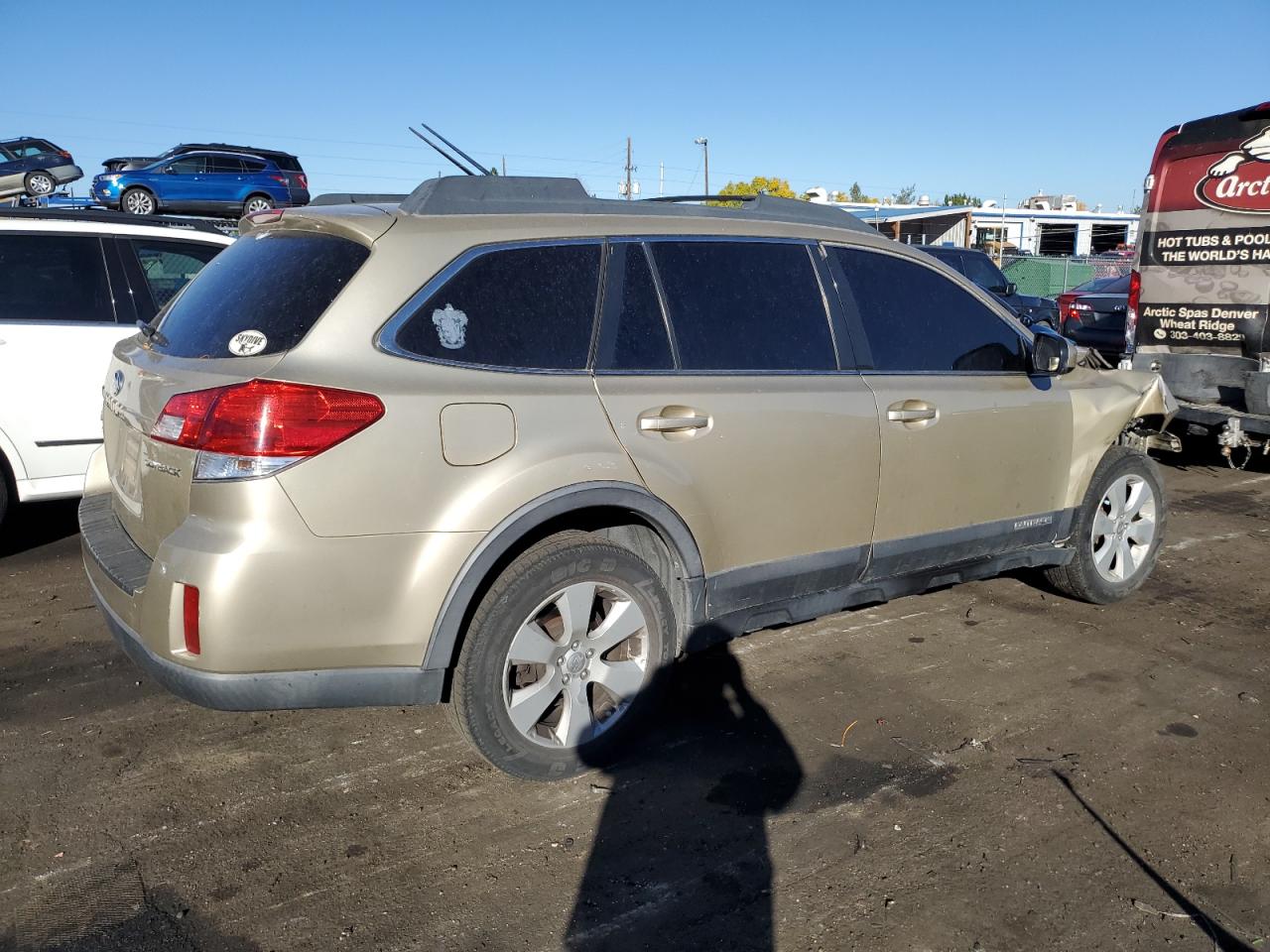 Lot #3030721093 2010 SUBARU OUTBACK 2.