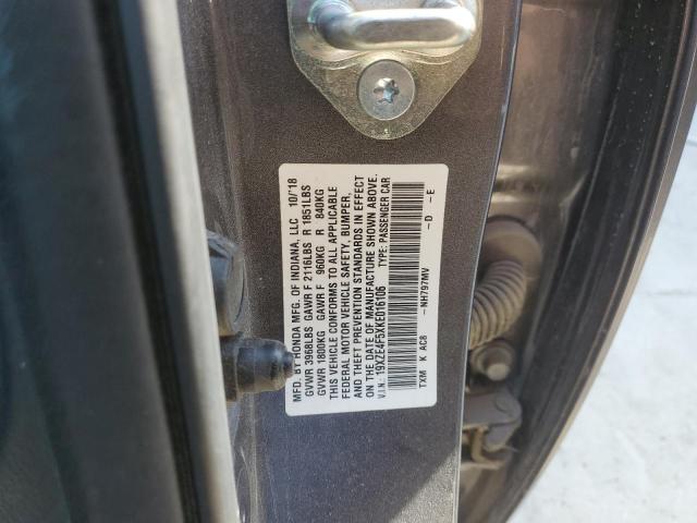 2019 HONDA INSIGHT EX - 19XZE4F5XKE016106