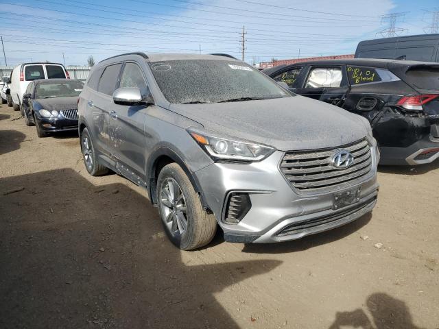 VIN KM8SM4HF8HU249966 2017 Hyundai Santa Fe, SE no.4