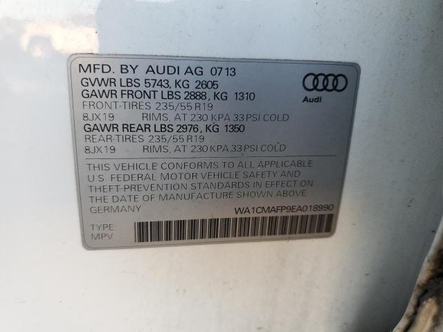 VIN WA1CMAFP9EA018990 2014 Audi Q5, Tdi Premium Plus no.13