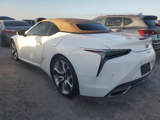 LEXUS LC 500 2022 white  gas JTHMPAAY0NA104639 photo #3