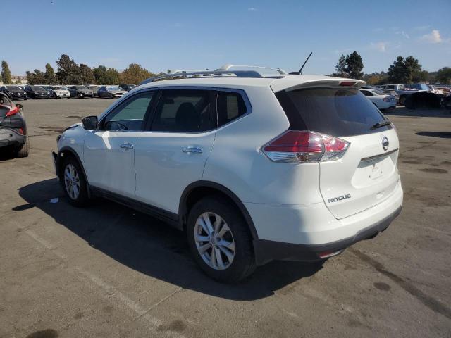 NISSAN ROGUE S 2014 white  gas 5N1AT2MTXEC791330 photo #3