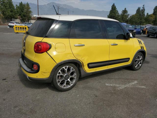 FIAT 500L TREKK 2014 yellow  gas ZFBCFADH1EZ019518 photo #4