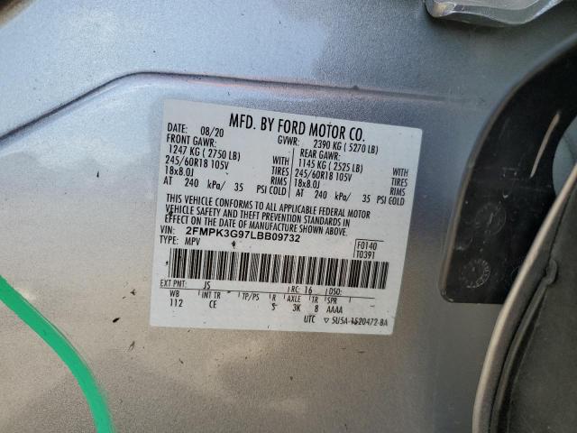 2020 FORD EDGE SE - 2FMPK3G97LBB09732