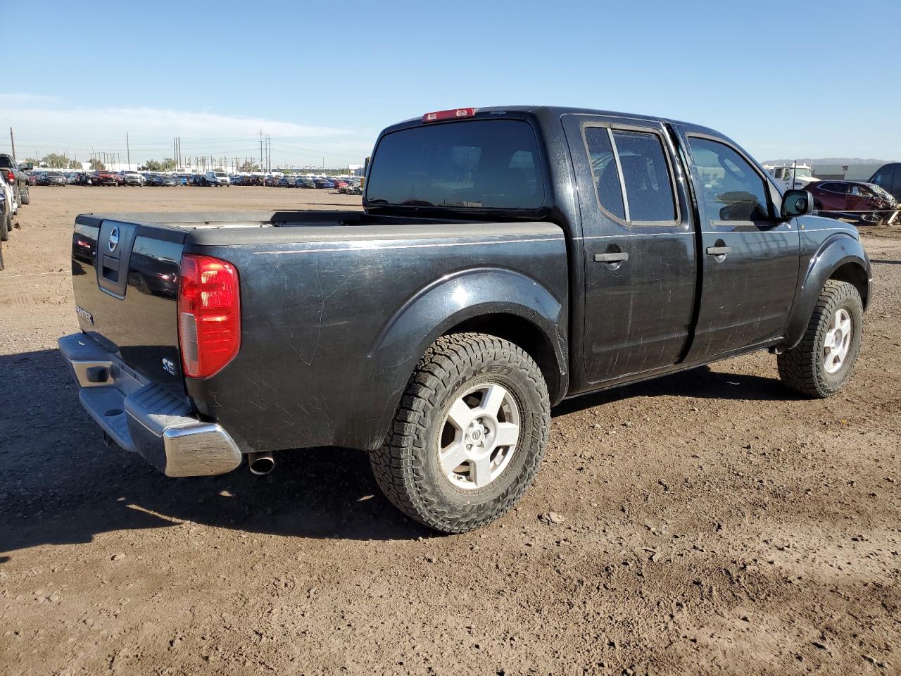 NISSAN FRONTIER C 2006 black  gas 1N6AD07U46C450076 photo #4