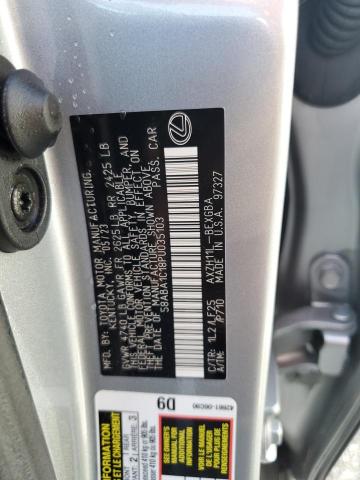2023 LEXUS ES 300H F 58ABA1C18PU035103