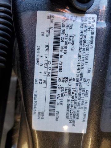 2018 FORD FOCUS ST - 1FADP3L94JL247634