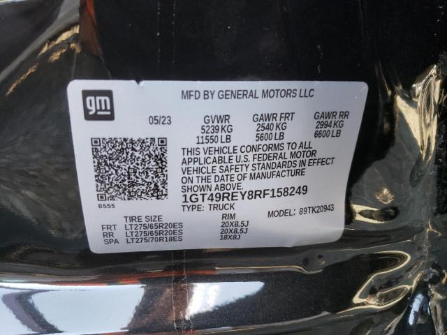 2024 GMC SIERRA K25 - 1GT49REY8RF158249