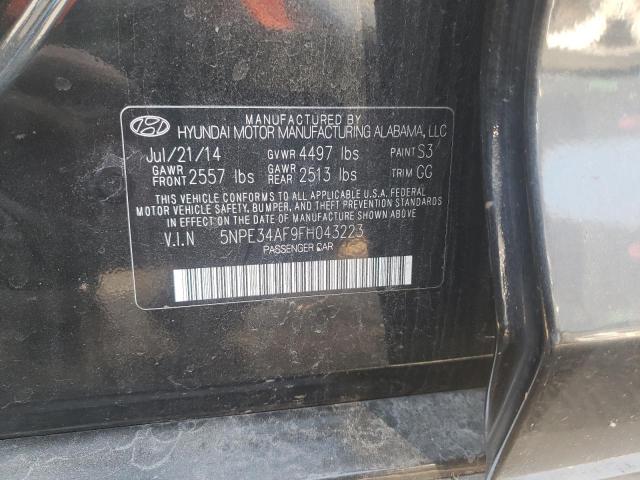 2015 HYUNDAI SONATA SPO - 5NPE34AF9FH043223
