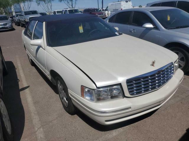 CADILLAC DEVILLE 1997 cream sedan 4d gas 1G6KD54Y8VU256755 photo #3