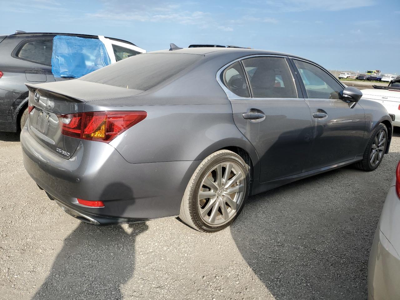 LEXUS GS 350 2013 gray  gas JTHBE1BL0D5026077 photo #4