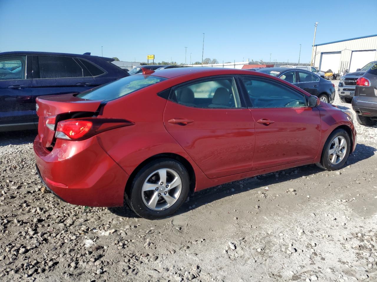 Lot #2989277698 2014 HYUNDAI ELANTRA SE