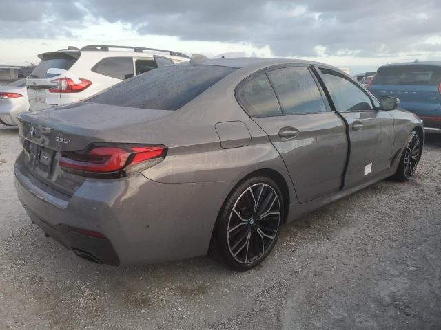 BMW 530 I 2022 gray  gas WBA53BH04NWX50483 photo #4