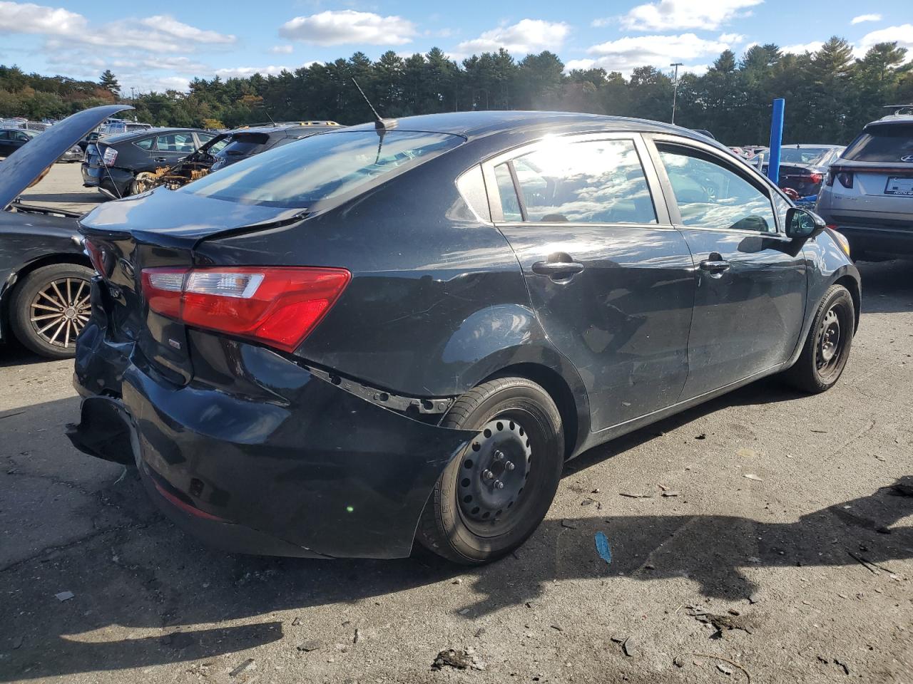 Lot #2954971226 2017 KIA RIO LX