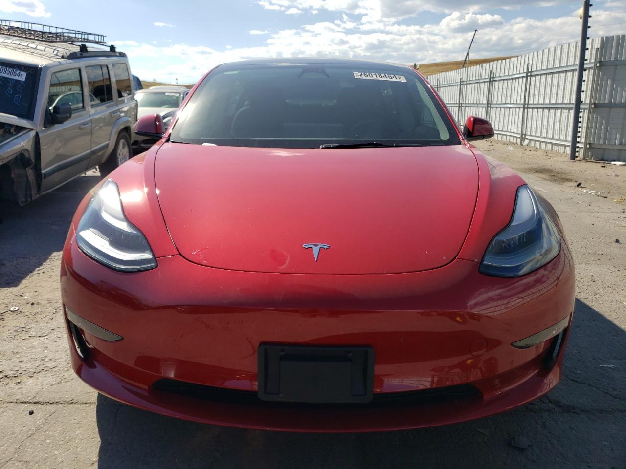 Lot #2926559343 2023 TESLA MODEL 3