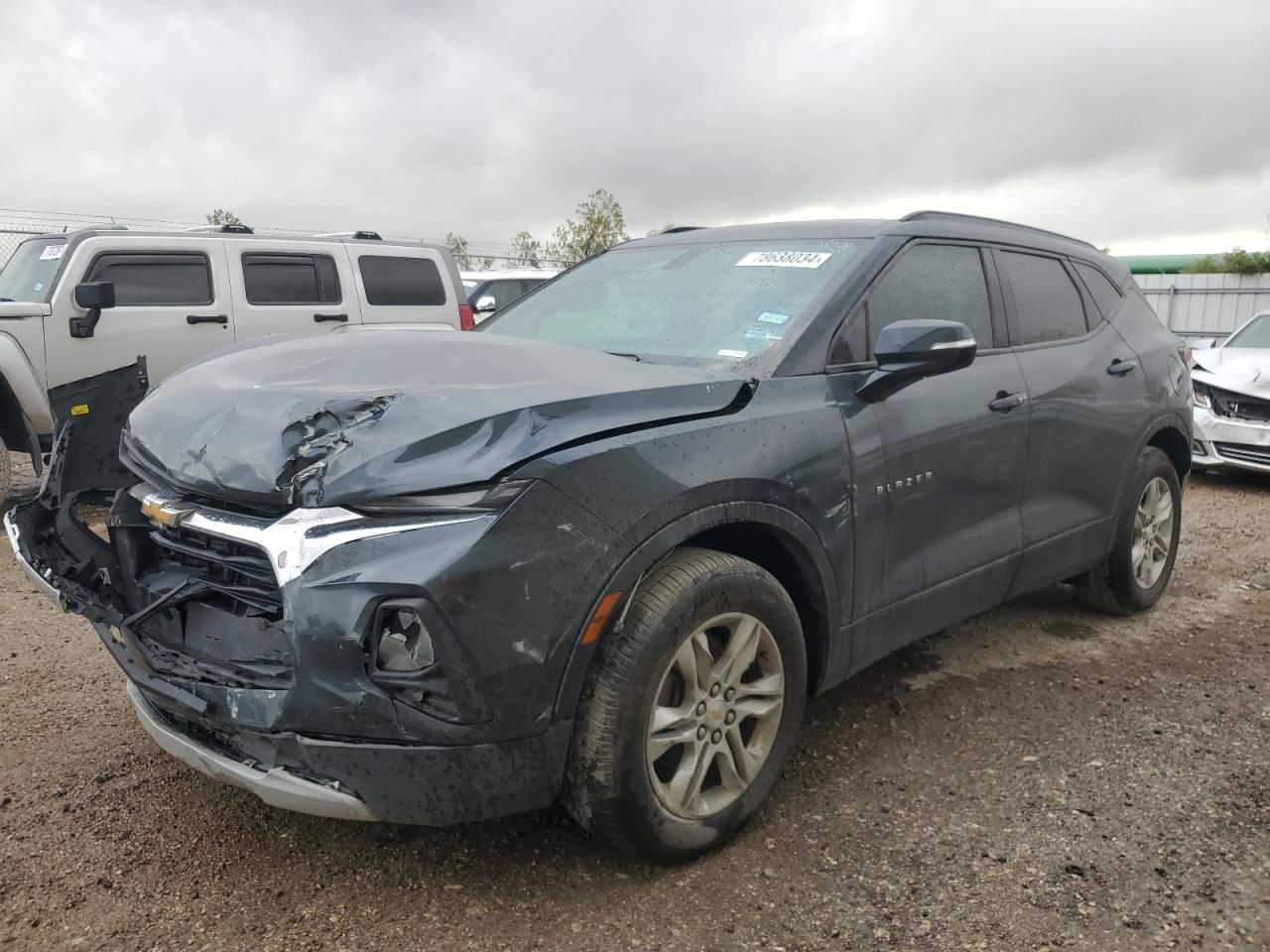 Lot #2945059240 2020 CHEVROLET BLAZER 1LT