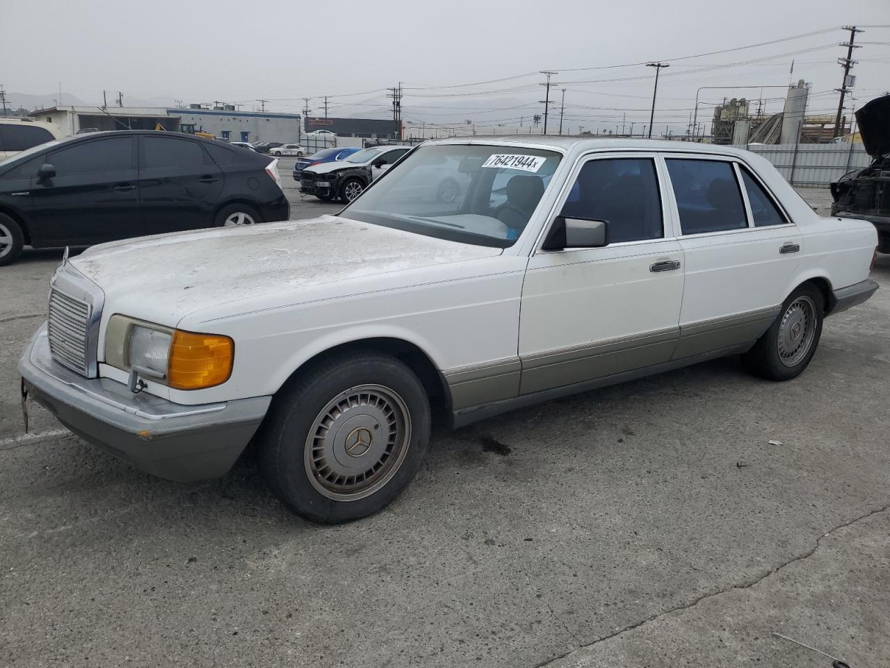 MERCEDES-BENZ 300 SEL 1988 white  gas WDBCA25D0JA371896 photo #1