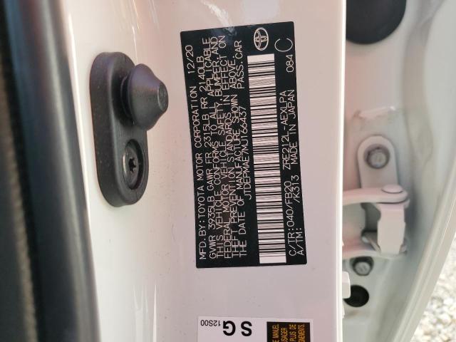 2021 TOYOTA COROLLA LE - JTDEPMAE7MJ166437
