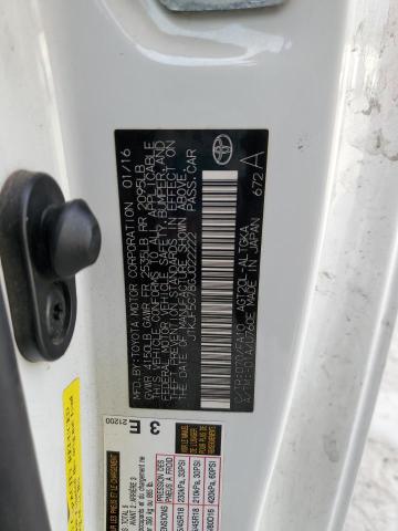 2016 TOYOTA SCION TC - JTKJF5C78GJ022222