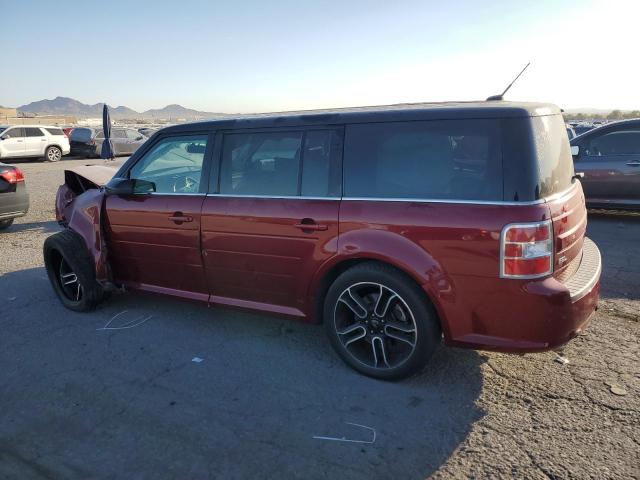 FORD FLEX SEL 2014 red 4dr spor gas 2FMGK5C80EBD15034 photo #3