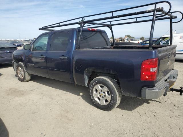 CHEVROLET SILVERADO 2010 blue crew pic flexible fuel 3GCRCSEA9AG168289 photo #3