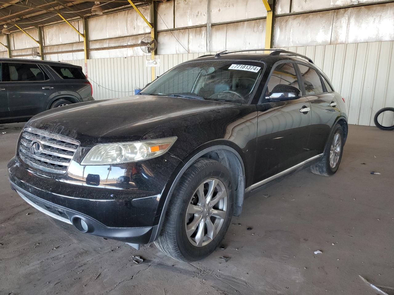 INFINITI FX35 2008 black 4dr spor gas JNRAS08W58X200950 photo #1