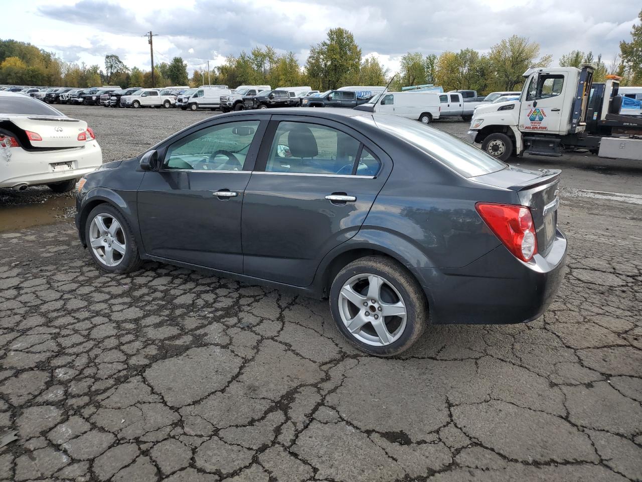 Lot #2986888762 2015 CHEVROLET SONIC LTZ