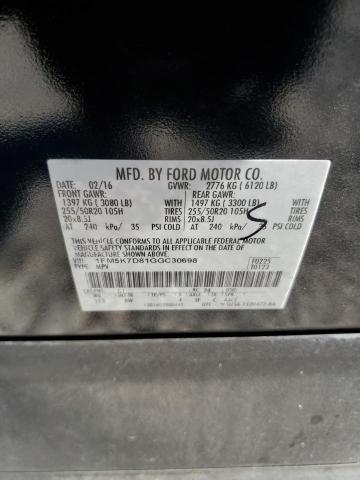 2016 FORD EXPLORER X - 1FM5K7D81GGC30698