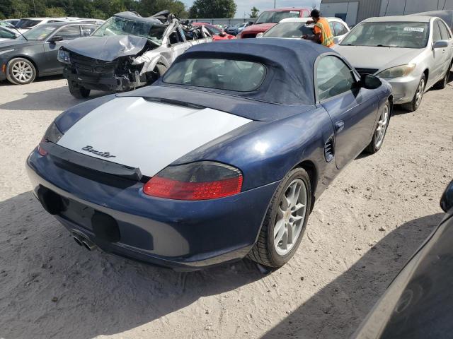 PORSCHE BOXSTER 2003 blue converti gas WP0CA29863U621514 photo #4