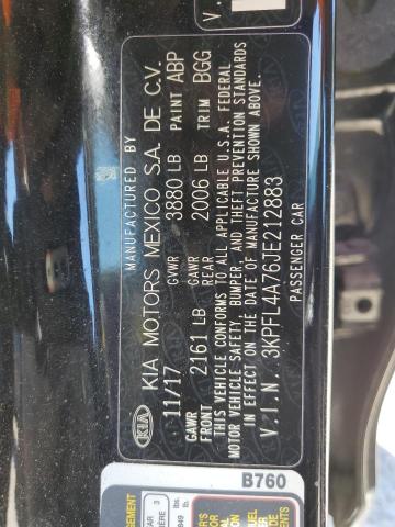 2018 KIA FORTE LX - 3KPFL4A76JE212883