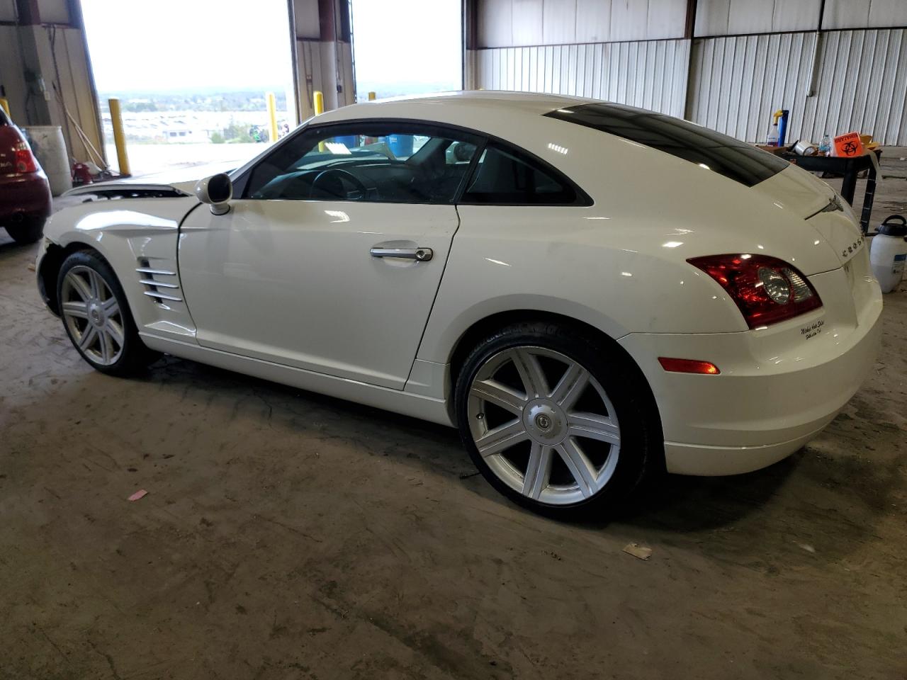 CHRYSLER CROSSFIRE 2004 white  gas 1C3AN69L14X000452 photo #3