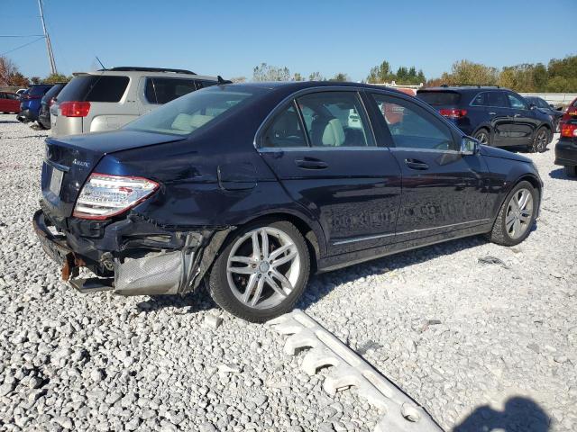 MERCEDES-BENZ C 300 4MAT 2012 blue sedan 4d gas WDDGF8BB3CF900957 photo #4