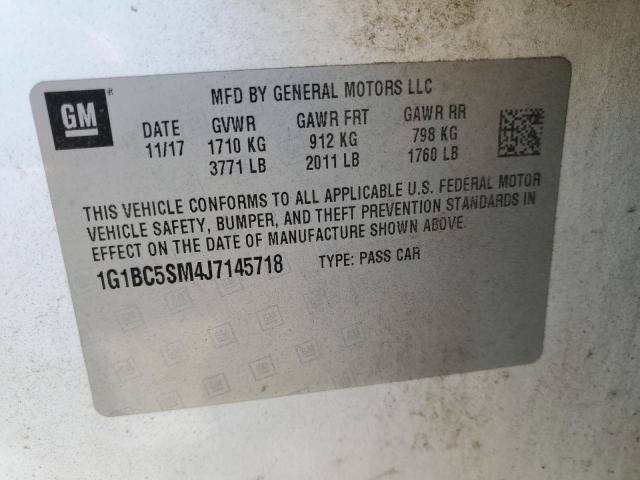 2018 CHEVROLET CRUZE LS - 1G1BC5SM4J7145718