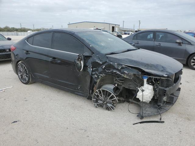 Vin: kmhd04lb6ju724903, lot: 77450884, hyundai elantra sport 20184