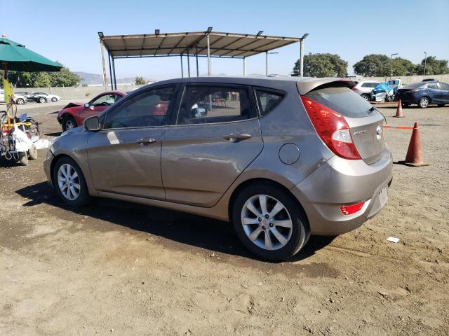 HYUNDAI ACCENT GLS 2012 tan hatchbac gas KMHCU5AE3CU017666 photo #3