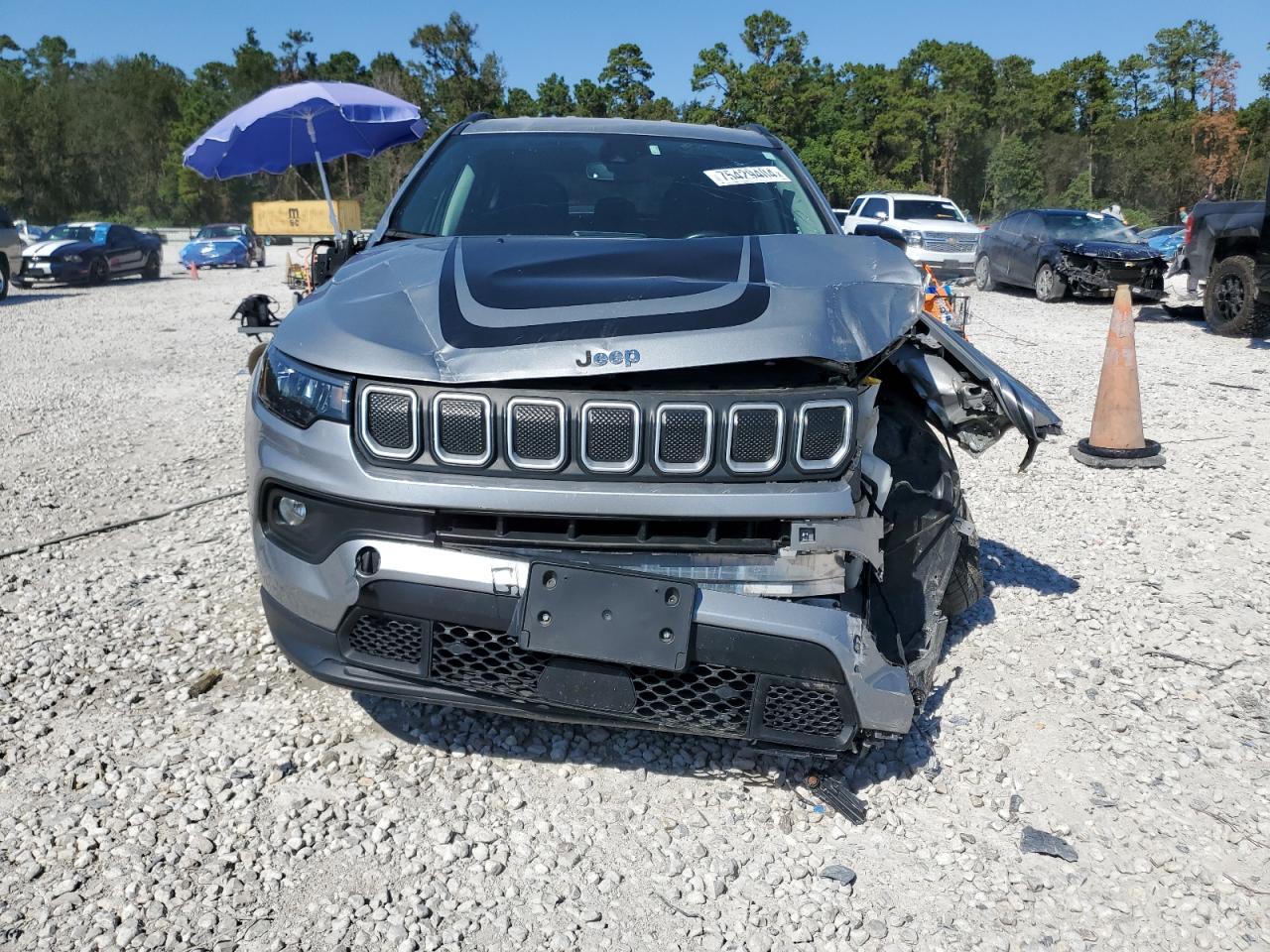 Lot #2989333686 2022 JEEP COMPASS LA