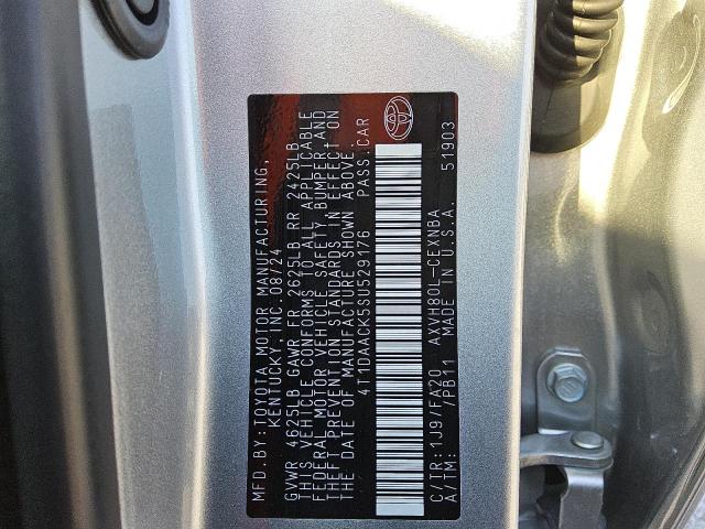 VIN 4T1DAACK5SU529176 2025 TOYOTA CAMRY no.13