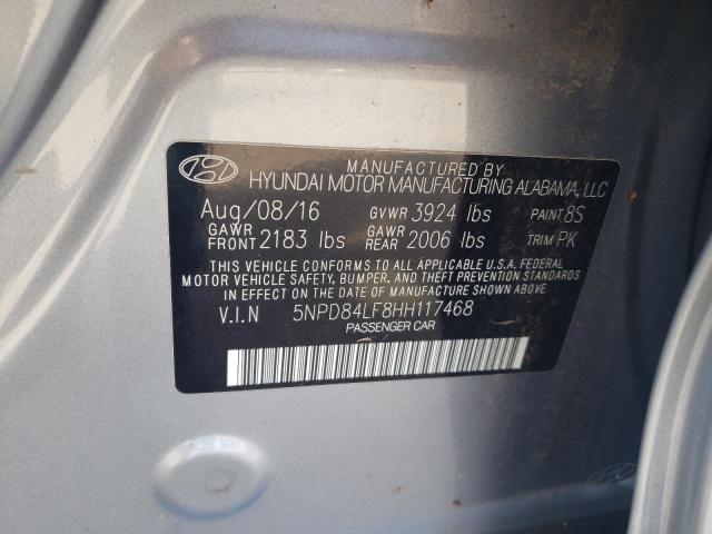 2017 HYUNDAI ELANTRA SE - 5NPD84LF8HH117468