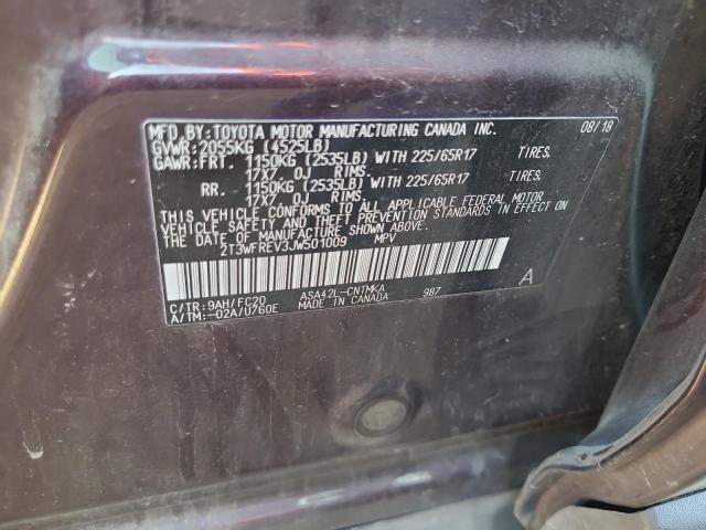 2018 TOYOTA RAV4 ADVEN - 2T3WFREV3JW501009