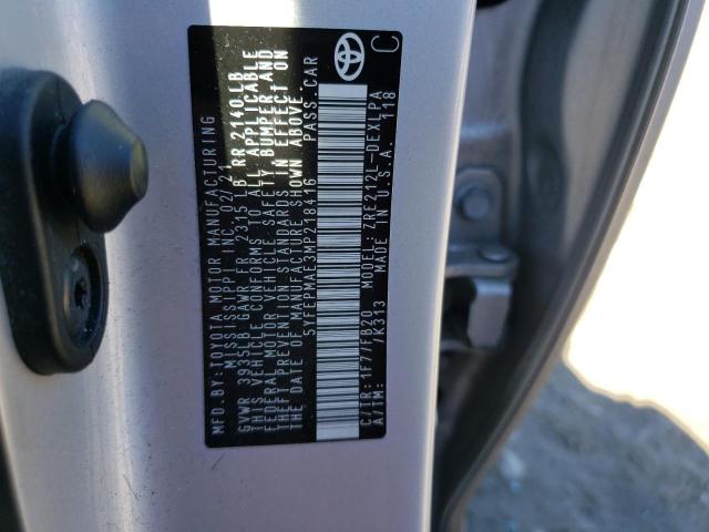 2021 TOYOTA COROLLA LE - 5YFEPMAE3MP218416